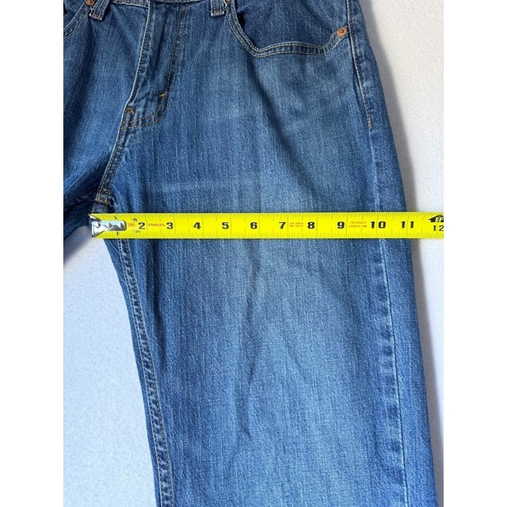 Levi's 559 Jeans Men 32X30 Blue Demin Relaxed‎ Fit Straight Leg Cowboy - Picture 8 of 15